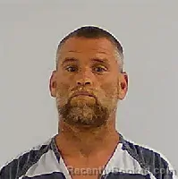 Mugshot of Justin Brent Landriault booked in Calhoun County, Texas on July 27, 2026