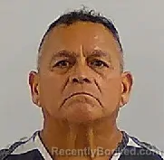 Mugshot of Rodalfo Aguilar booked in Calhoun County, Texas on July 30, 2026