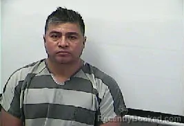 Mugshot of Israel Martinez Tapia booked in Calhoun County, Texas on July 25, 2026