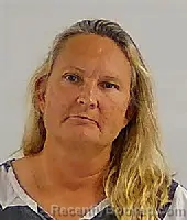 Mugshot of Misty Dawn King booked in Calhoun County, Texas on July 20, 2026