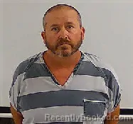 Mugshot of Keith Atley Jacoway booked in Calhoun County, Texas on August 28, 2026