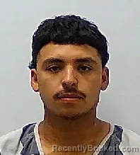 Mugshot of Bryan Mendez booked in Calhoun County, Texas on October 21, 2026
