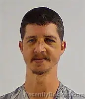 Mugshot of Trevor Chad Adams booked in Calhoun County, Texas on August 4, 2026