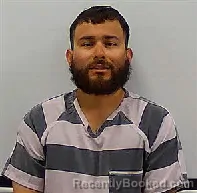 Mugshot of Juan Jesus Garcia booked in Calhoun County, Texas on March 25, 2026