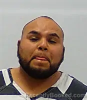 Mugshot of Israel Iii Segura booked in Calhoun County, Texas on October 26, 2026