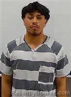 Mugshot of Brandon G Aldana booked in Calhoun County, Texas on March 16, 2026