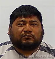 Mugshot of Roberto Flores booked in Calhoun County, Texas on March 22, 2026