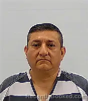 Mugshot of Pedro Ediel Segura-Fernandez booked in Calhoun County, Texas on April 26, 2026