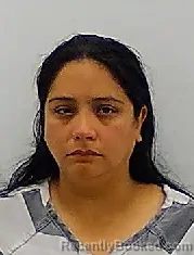 Mugshot of Vanessa Chavarria Ramos booked in Calhoun County, Texas on May 20, 2026