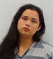 Mugshot of Olivia Nicole Rodriguez booked in Calhoun County, Texas on May 24, 2026