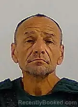 Mugshot of RAYNALDO FLORES booked in Calhoun County, Texas on July 27, 2026