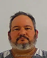 Mugshot of Angel Tomas Casillas booked in Calhoun County, Texas on July 27, 2026