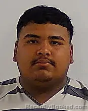 Mugshot of Edwin Homar Sanchez booked in Calhoun County, Texas on August 2, 2026