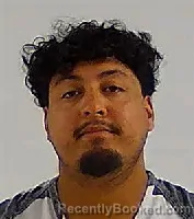 Mugshot of Jacob Ryan Licerio booked in Calhoun County, Texas on August 25, 2026