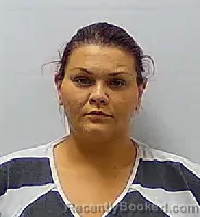 Mugshot of Ashley Cheyenne Keith booked in Calhoun County, Texas on October 26, 2026