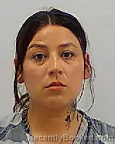 Mugshot of Stacie Nicole Trevino booked in Calhoun County, Texas on April 23, 2026