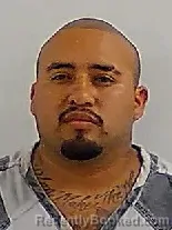 Mugshot of Juan Rayl Moreno booked in Calhoun County, Texas on July 25, 2026