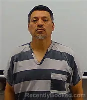 Mugshot of Mario Salinas booked in Calhoun County, Texas on March 25, 2026