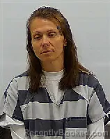 Mugshot of Amanda Marie Ezzell booked in Calhoun County, Texas on March 26, 2026