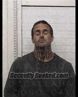 Booking photo from Callahan County, Texas