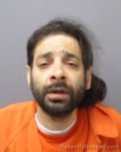 Mugshot of WILFREDO MARRERO-GARCIA booked in Montgomery County, New York on April 15, 2026