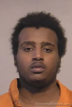 Mugshot of Abdiaziz Ibrahim booked in Niagara County, New York on August 17, 2026