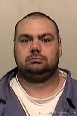 Mugshot of Anthony Richard Vendetta booked in Niagara County, New York on April 24, 2026