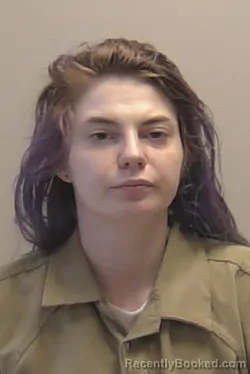 Mugshot of Lydia V. Evans booked in Niagara County, New York on April 1, 2026