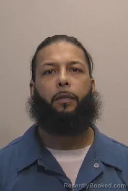 Mugshot of Luis Manuel Rodriguez booked in Niagara County, New York on March 19, 2026