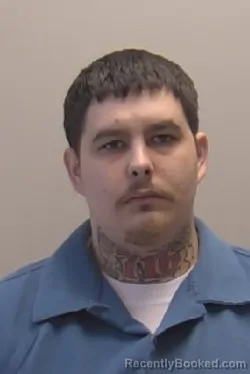 Mugshot of Seth Jaymes Jon Bomberry booked in Niagara County, New York on March 22, 2026