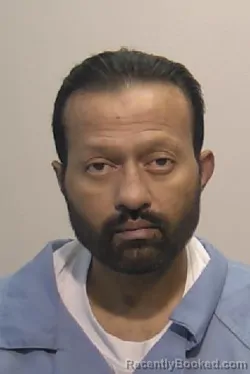 Mugshot of Vinod Jay Patel booked in Niagara County, New York on June 18, 2026