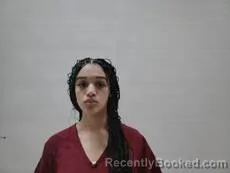 Mugshot of LIVINGSTON NYA ARIELLE booked in Cameron County, Texas on March 19, 2026