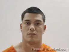 Mugshot of RICO GAMBOA ELIO booked in Cameron County, Texas on March 22, 2026