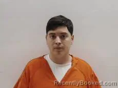 Mugshot of RIVAS JOHN JORDAN booked in Cameron County, Texas on March 24, 2026