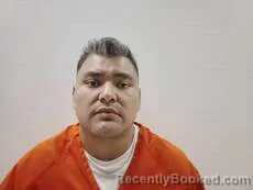 Mugshot of TREJO GABRIEL KISBEL booked in Cameron County, Texas on March 30, 2026