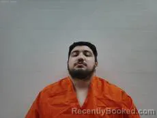 Mugshot of Mendoza Jonathan booked in Cameron County, Texas on April 7, 2026