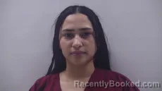 Mugshot of RIVAS MARTINEZ ESTEPHANIE GABRIELA booked in Cameron County, Texas on May 15, 2026