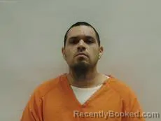 Mugshot of MERINOS MARIO OSBERTO booked in Cameron County, Texas on July 8, 2026
