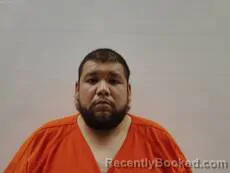 Mugshot of Bermudez Gabriel Garcia booked in Cameron County, Texas on August 21, 2026