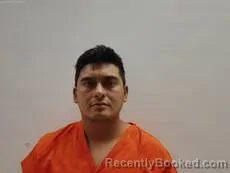 Mugshot of Escobar Jorge booked in Cameron County, Texas on August 22, 2026