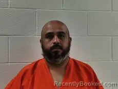 Mugshot of Quintanilla Juan Gustavo booked in Cameron County, Texas on August 27, 2026