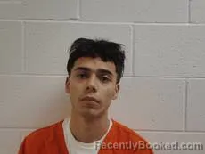 Mugshot of Bueno Jose Manuel booked in Cameron County, Texas on August 28, 2026