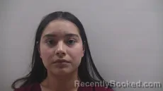 Mugshot of Luna Martinez Sofia Alejandra booked in Cameron County, Texas on August 31, 2026