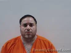 Mugshot of Trevino Juan Roel booked in Cameron County, Texas on August 31, 2026