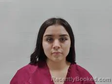 Mugshot of Trevino Genesis Yasmine booked in Cameron County, Texas on September 4, 2026