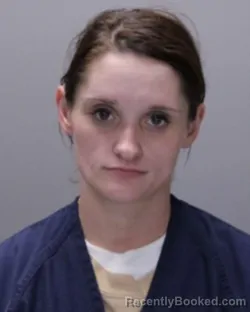 Mugshot of COURTNEY LYNN SIMPSON booked in Ontario County, New York on August 1, 2026