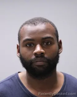 Mugshot of Jushawn Qwhgeon Rucker booked in Ontario County, New York on August 9, 2026
