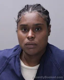 Mugshot of Teandra Takeyrah George booked in Ontario County, New York on August 11, 2026