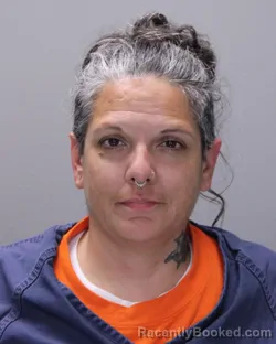 Mugshot of Carmen Rae Gardner booked in Ontario County, New York on August 17, 2026