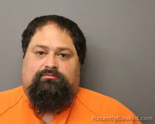 Mugshot of Michael J Stachewicz booked in Orleans County, New York on September 11, 2026